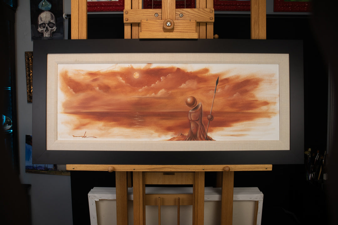 Watchful Warrior | Oil on Canvas