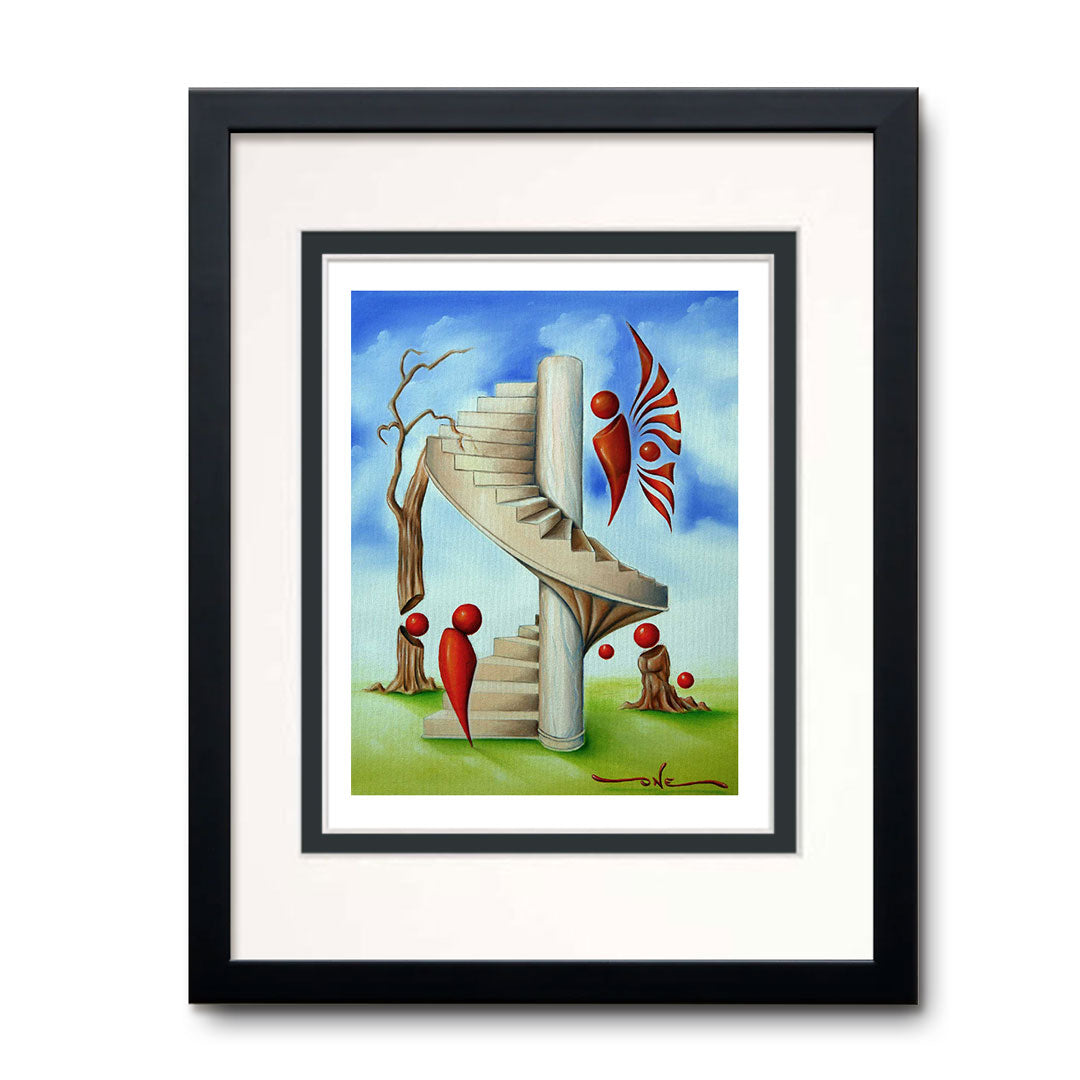 Spiral Staircase | Matted Print
