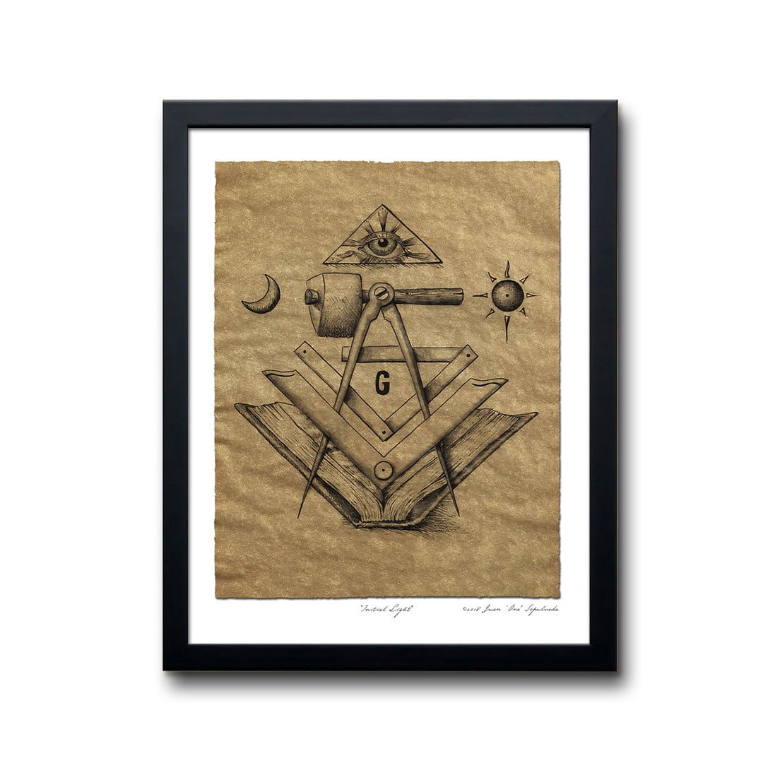 Masonic Light | Initial Light | Entered Apprentice Art