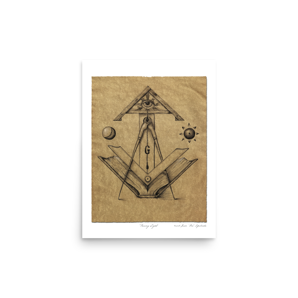 Masonic Light | Passing Light | Fellowcraft Art