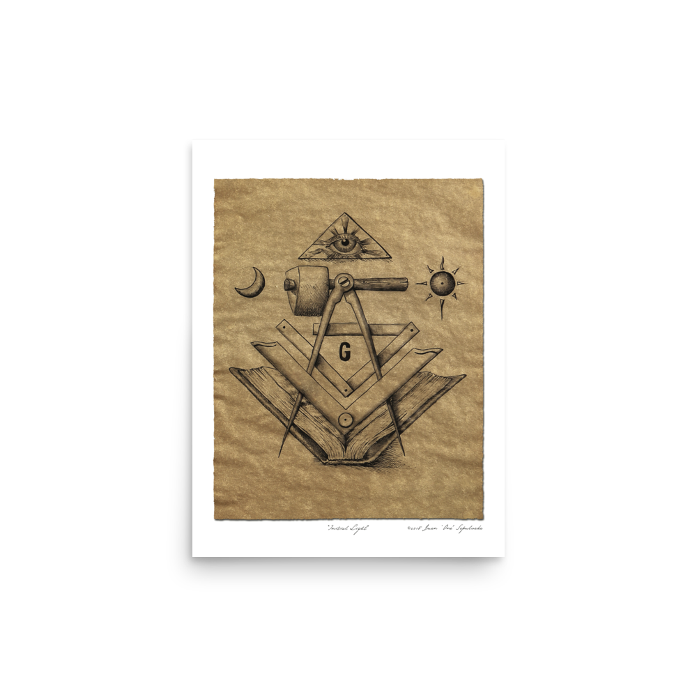 Masonic Light | Initial Light | Entered Apprentice Art